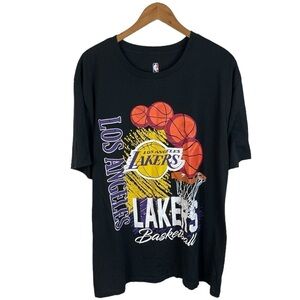 TS989 Men’s UNK NBA Los Angeles Lakers Basketball T Shirt 3XL